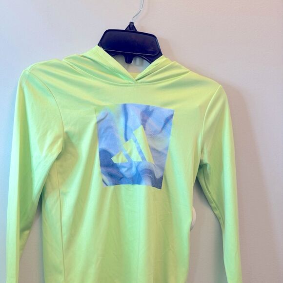 adidas Little Boys Hooded Polyester T-shirt, top size 4 - Picture 3 of 6